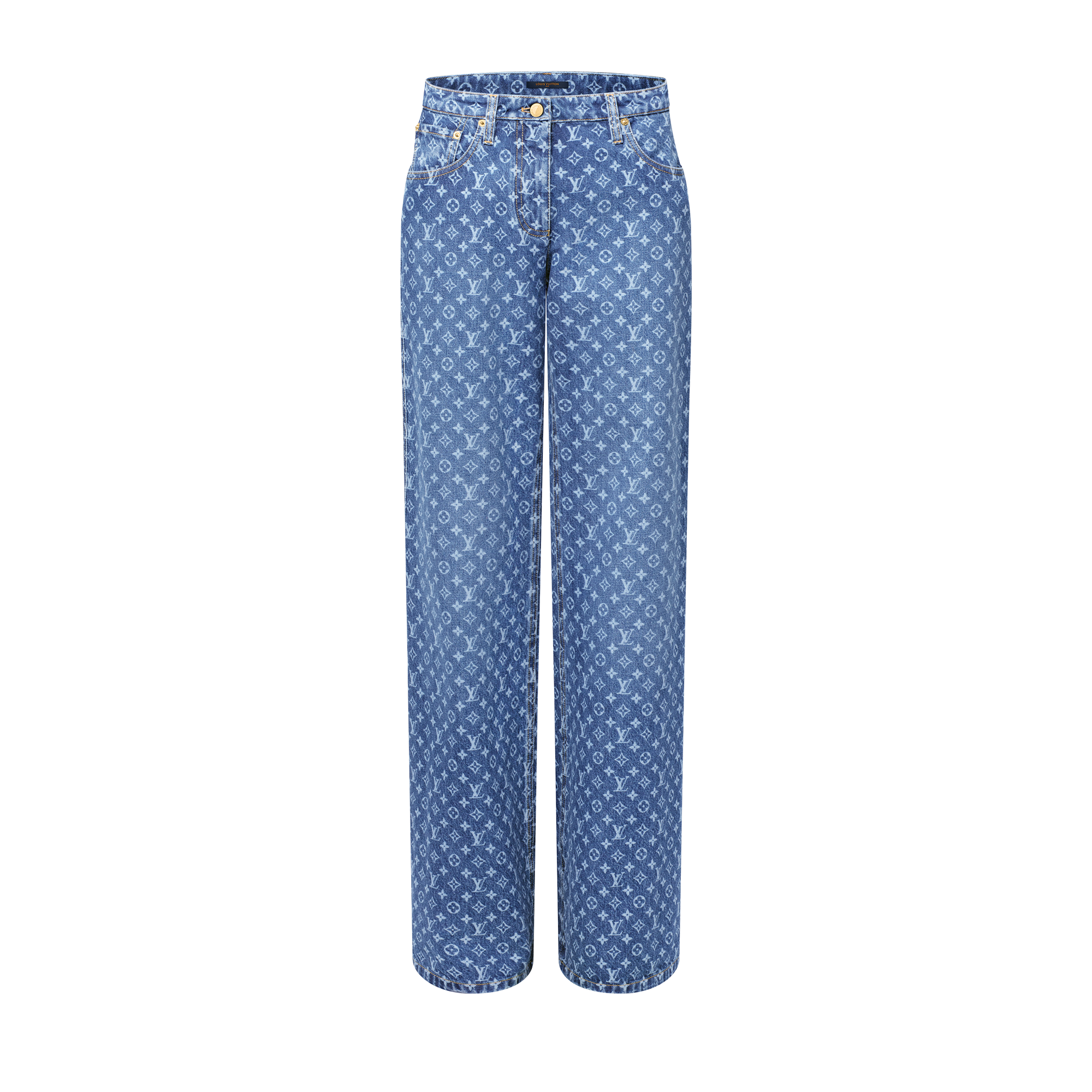 Monogram Flared Jeans - Ready-to-Wear | LOUIS VUITTON